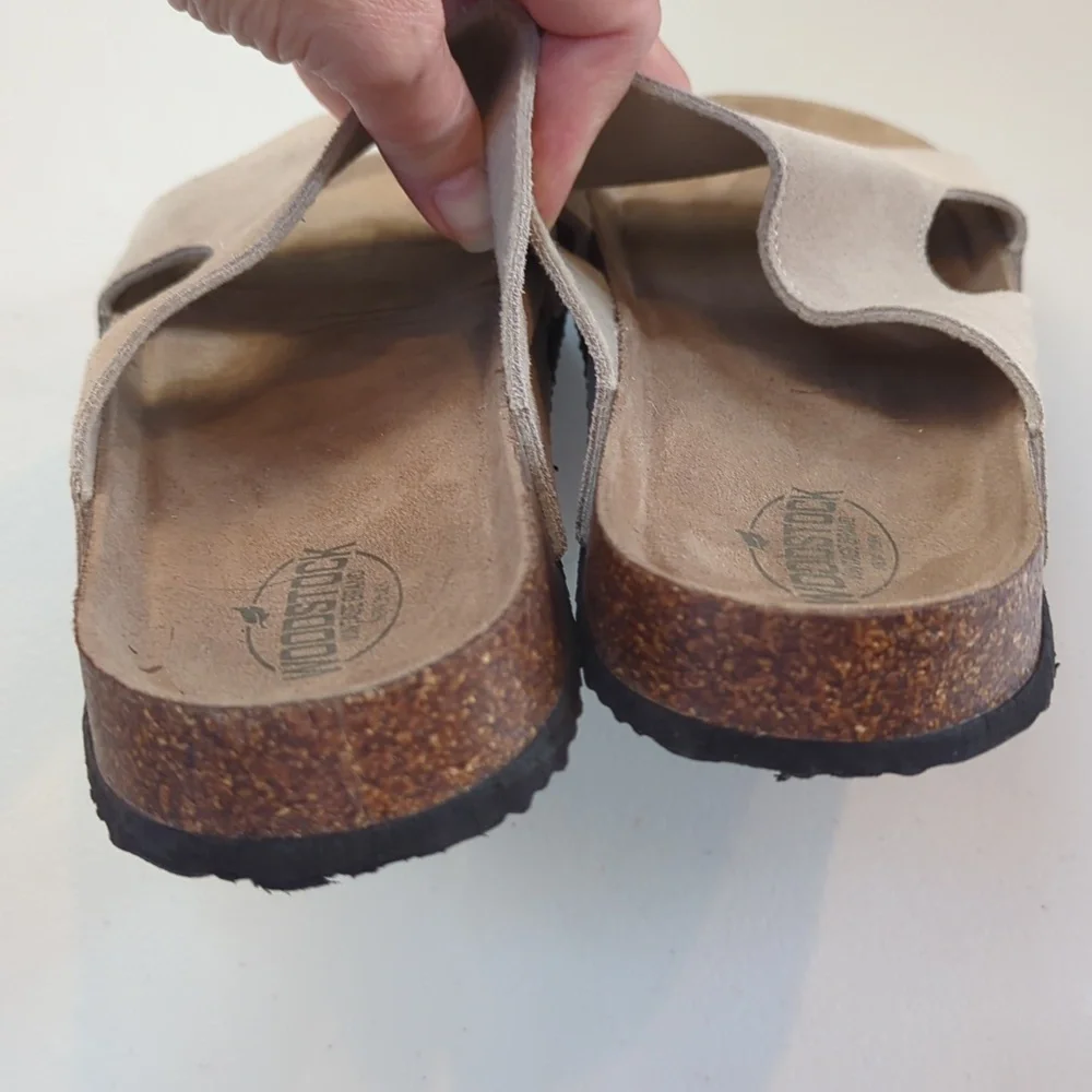 Vintage, Woodstock Stone Color Bert Slides, Sz 11